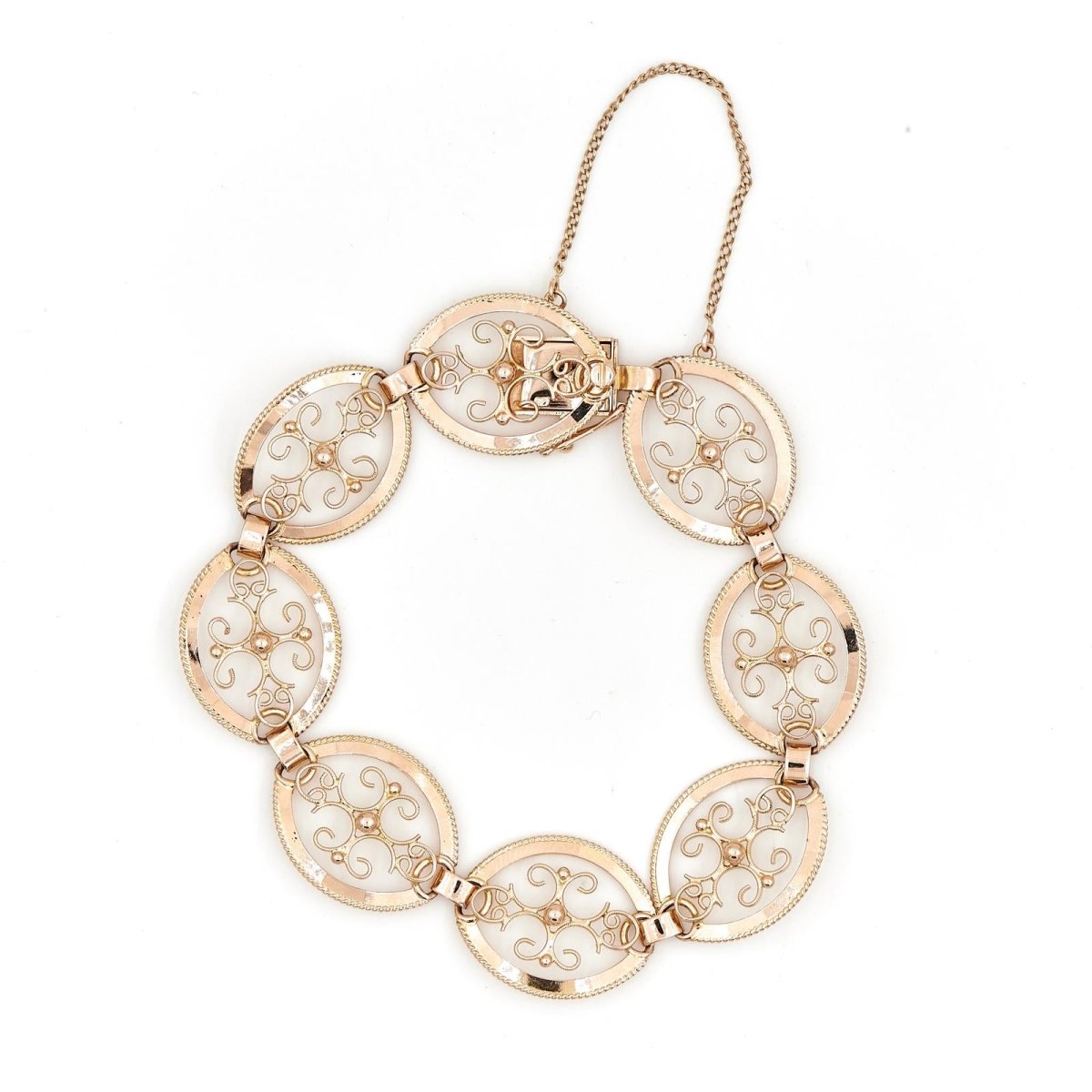 Bracelet Filigrane en or jaune - Castafiore