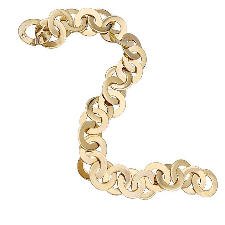 Bracelet FRED "Cercles" en or jaune - Castafiore