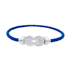 Bracelet Fred, "Chance Infinie", or blanc, diamants. - Castafiore