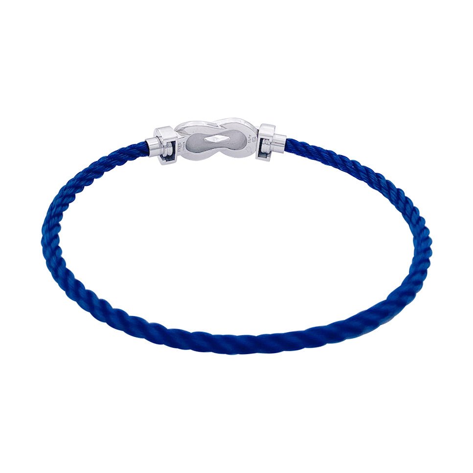 Bracelet Fred, "Chance Infinie", or blanc, diamants. - Castafiore