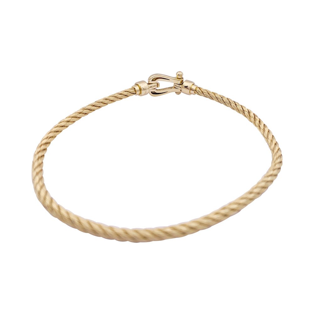 Bracelet FRED "Force 10", or jaune - Castafiore
