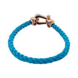 Bracelet Fred, "Force 10", or rose et acier - Castafiore