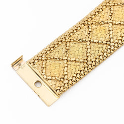 Bracelet GAY FRÈRES en or jaune texturé - Castafiore