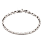 Bracelet Gourmette en or blanc - Castafiore