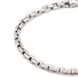 Bracelet Gourmette en or blanc - Castafiore