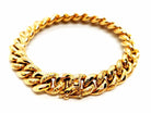 Bracelet Gourmette en or jaune - Castafiore