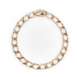 Bracelet Gourmette en or jaune - Castafiore