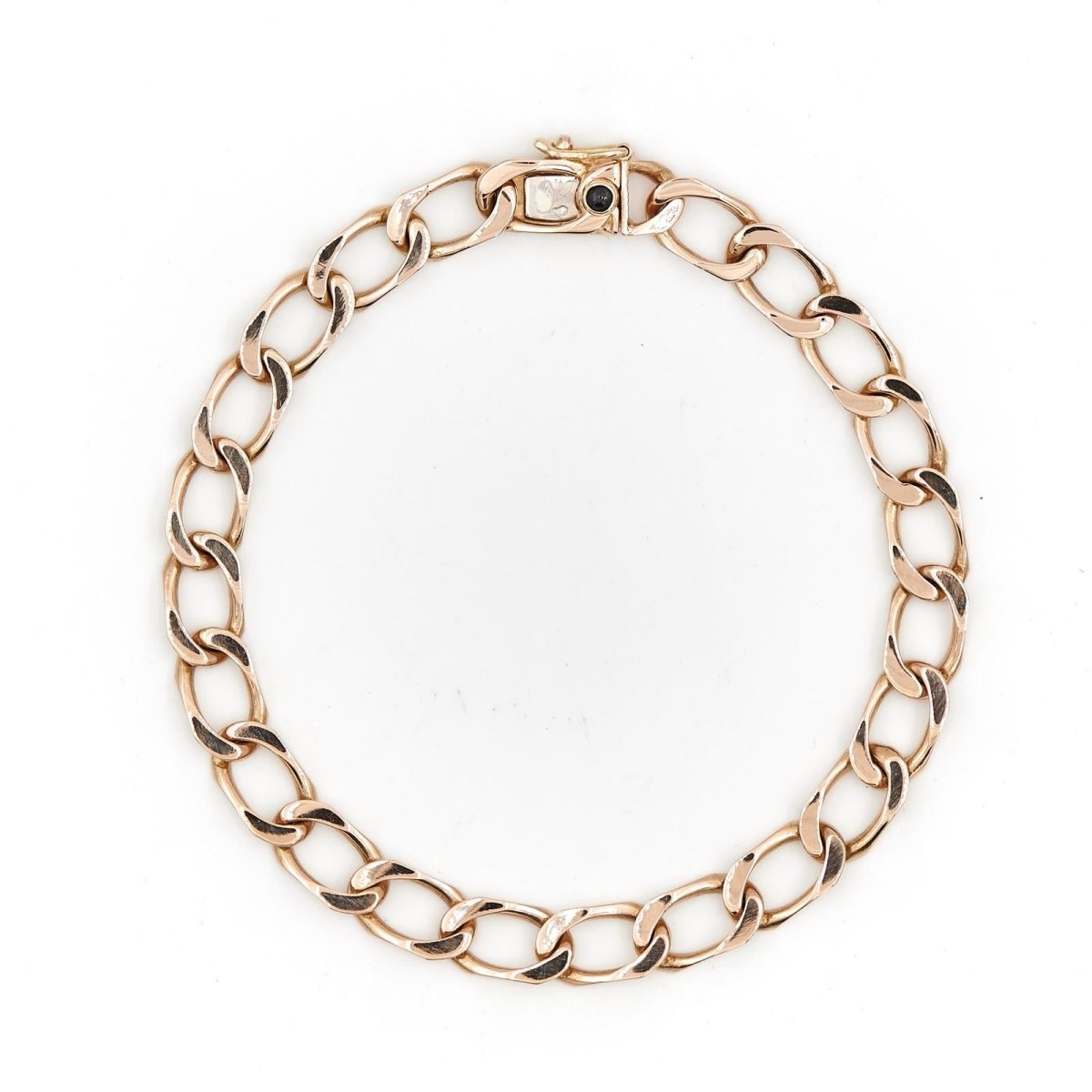 Bracelet Gourmette en or jaune - Castafiore