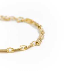 Bracelet Gourmette en or jaune - Castafiore