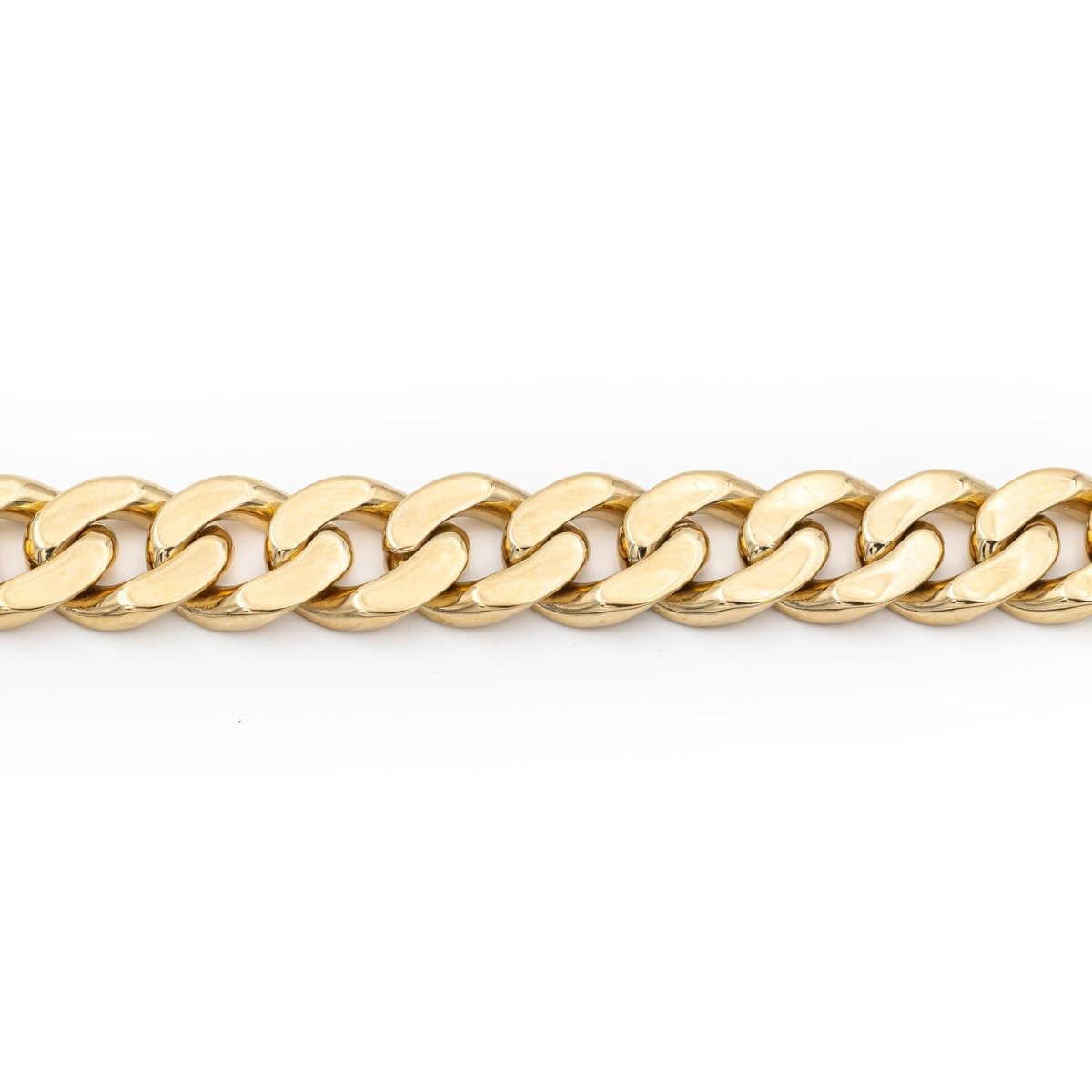 Bracelet Gourmette en or jaune - Castafiore