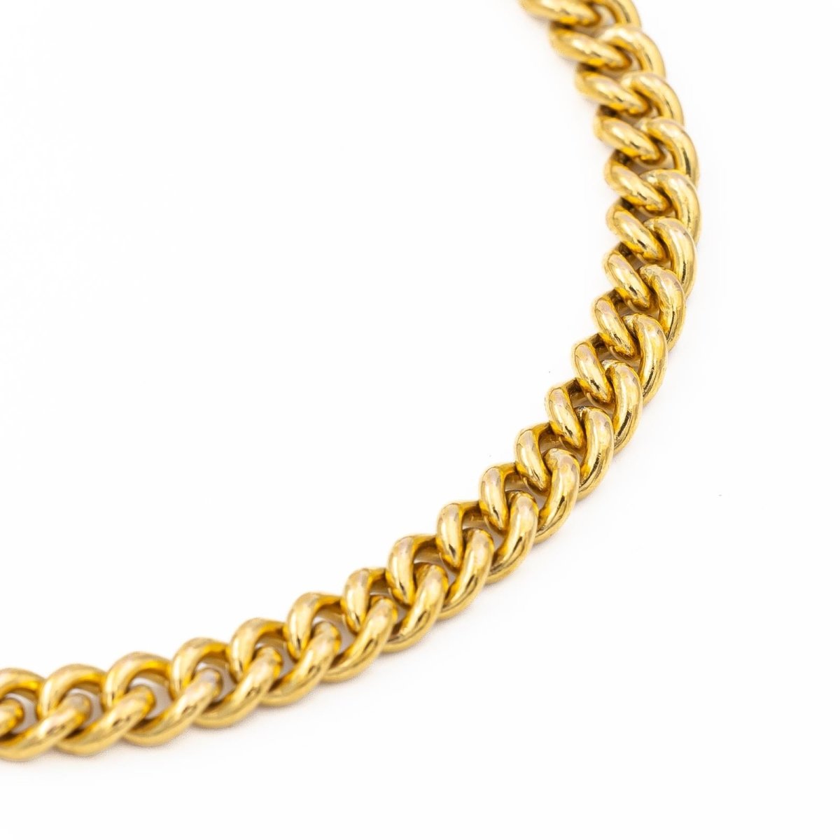 Bracelet Gourmette en or jaune - Castafiore