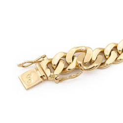 Bracelet Gourmette en or jaune - Castafiore