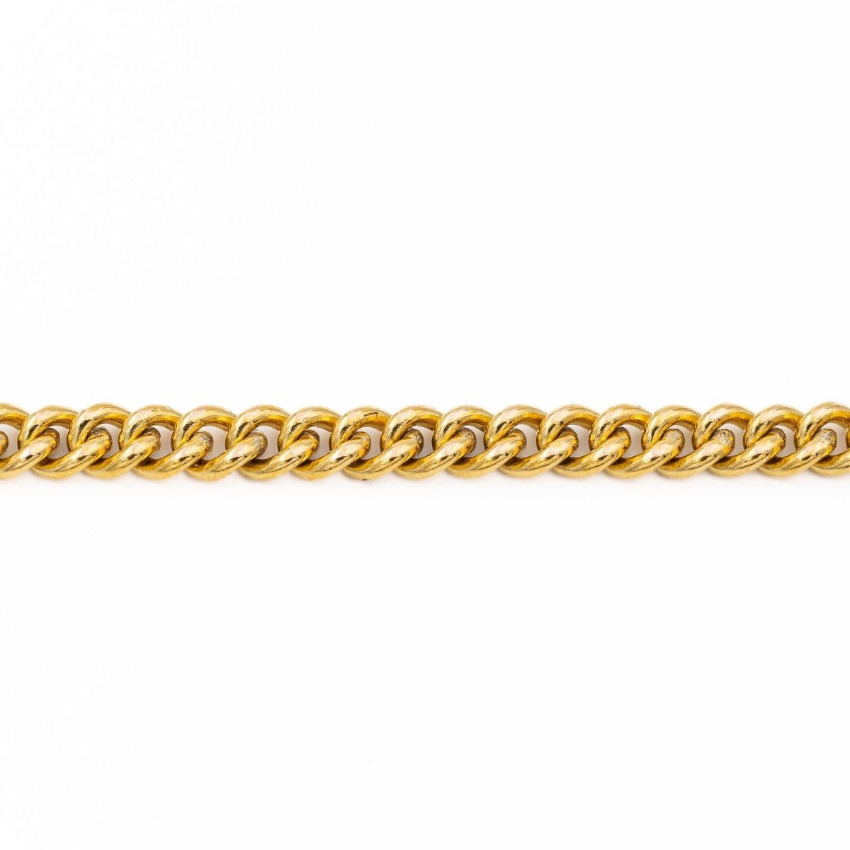 Bracelet Gourmette en or jaune - Castafiore