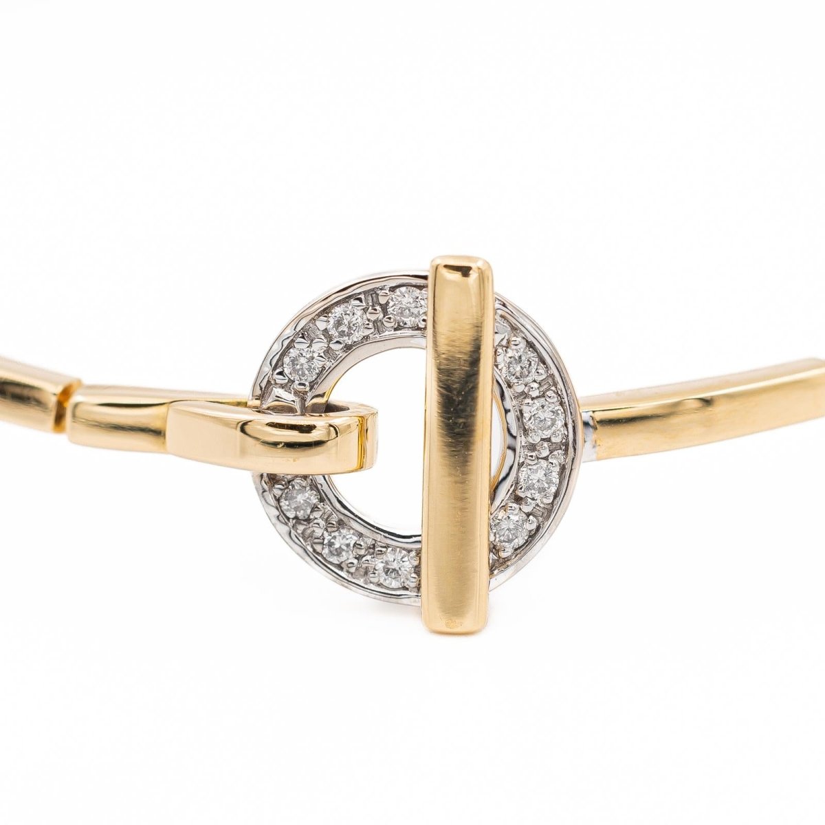 Bracelet GUY LAROCHE en or jaune et diamants - Castafiore