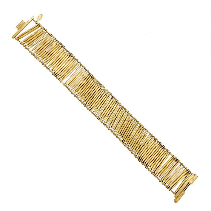 Bracelet H.STERN "Filaments" en or jaune - Castafiore
