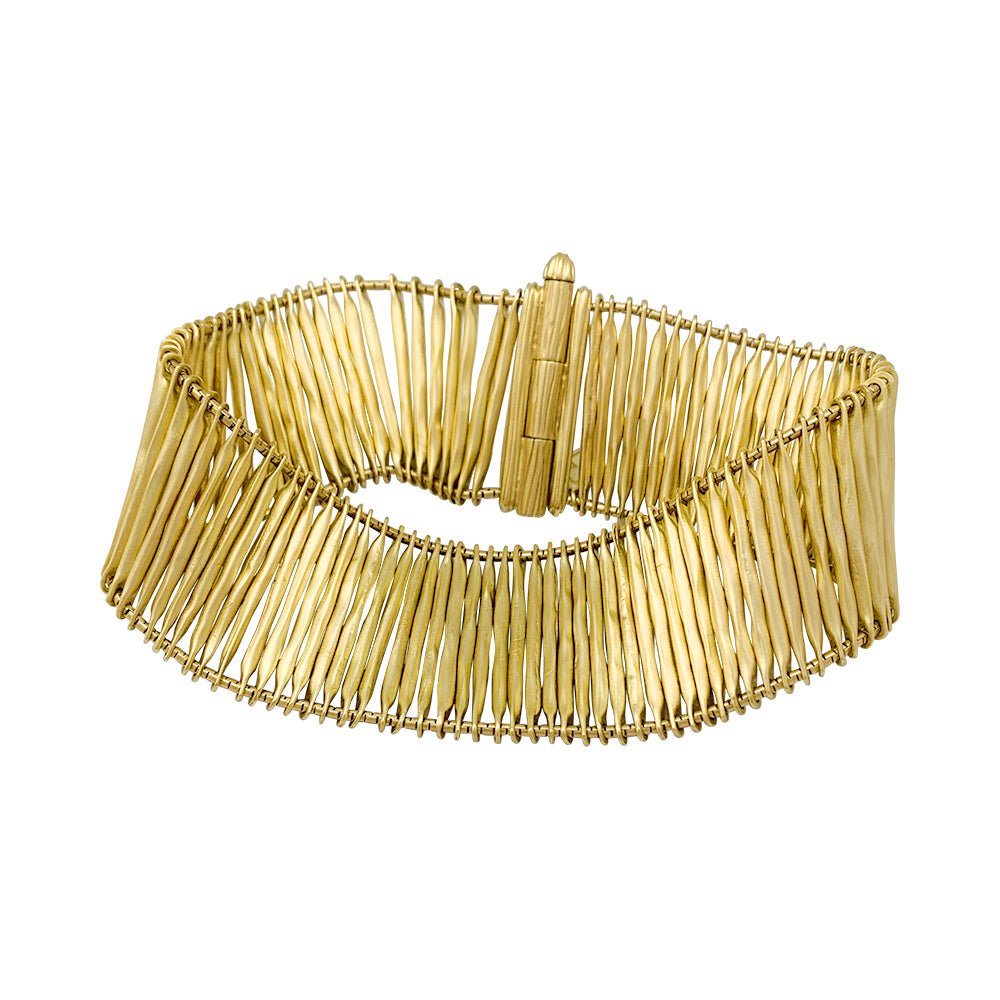 Bracelet H.STERN "Filaments" en or jaune - Castafiore