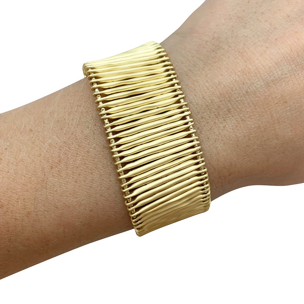 Bracelet H.STERN "Filaments" en or jaune - Castafiore