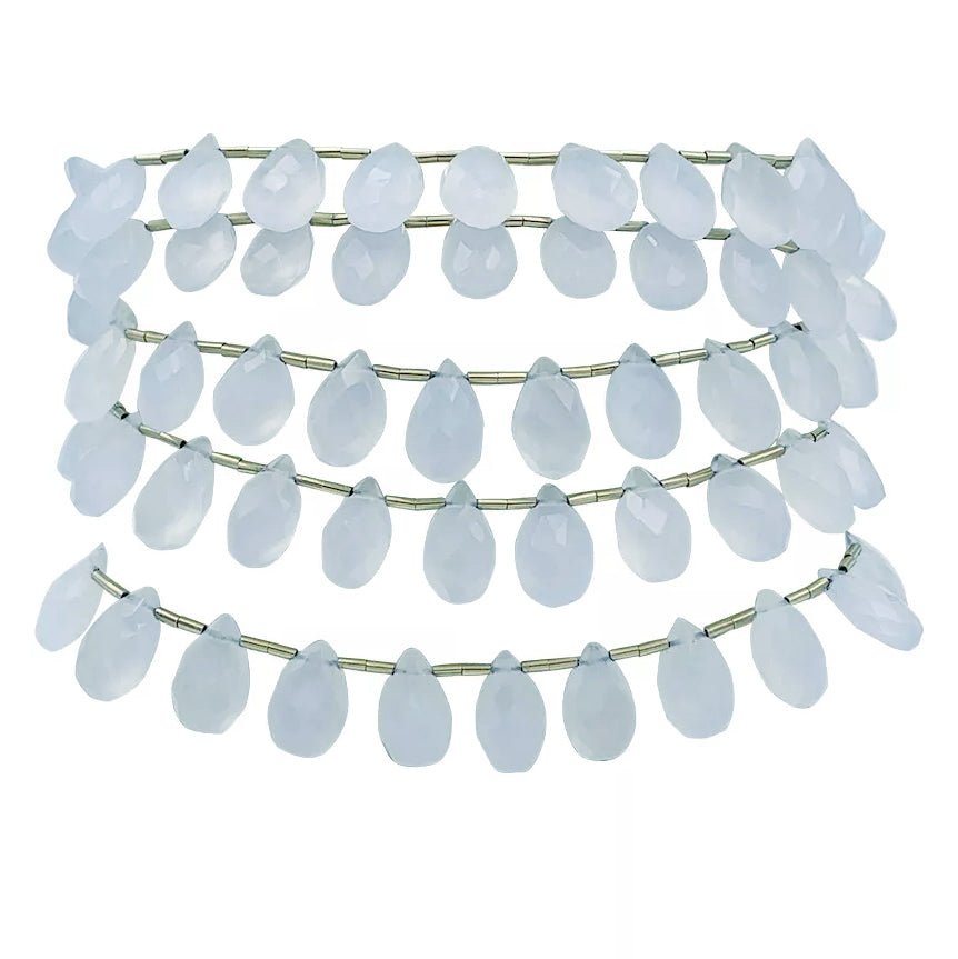 Bracelet H.Stern or blanc et calcédoine - Castafiore