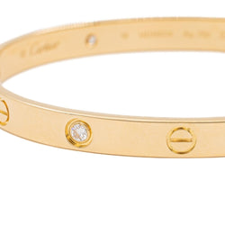 Bracelet Jonc CARTIER "Love" en or jaune et diamants - Castafiore