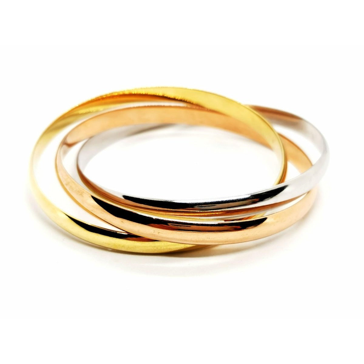 Bracelet Jonc CARTIER "Trinity", 3 ors - Castafiore