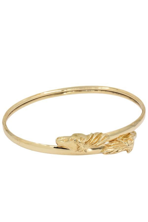 BRACELET JONC CHEVAUX - Castafiore