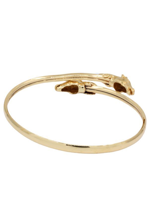 BRACELET JONC CHEVAUX - Castafiore