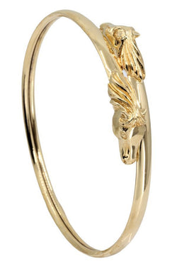 BRACELET JONC CHEVAUX - Castafiore