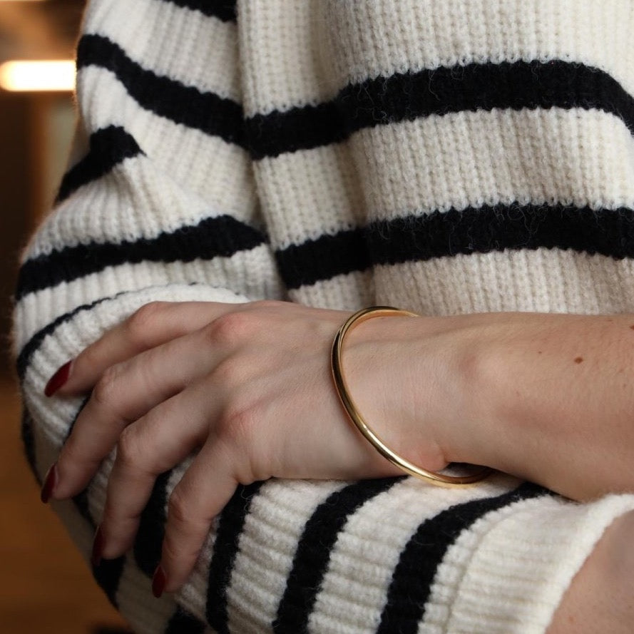 Bracelet Jonc en or jaune - Castafiore