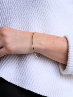 Bracelet Jonc en or jaune - Castafiore