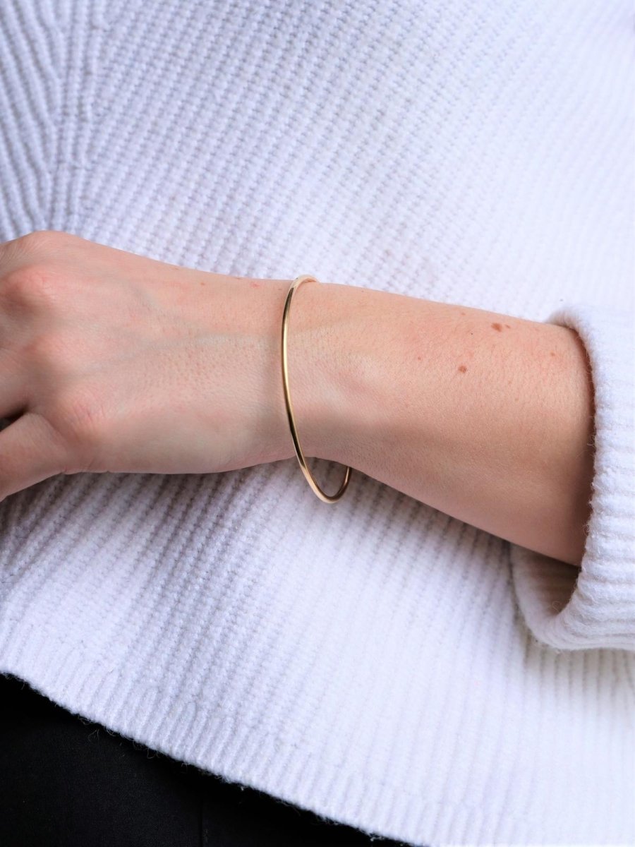 Bracelet Jonc en or jaune - Castafiore