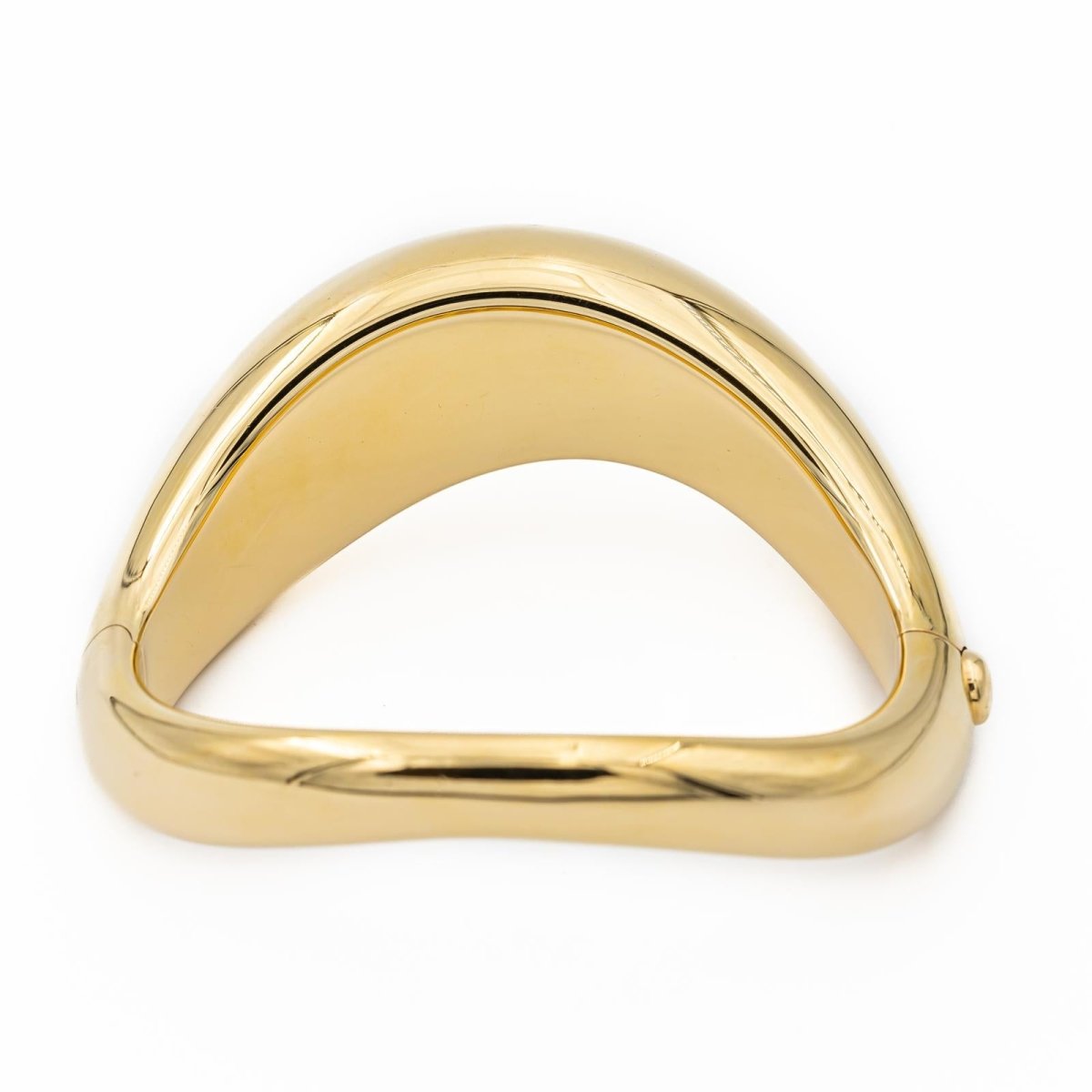 Bracelet Jonc FRED Mouvementé en or jaune - Castafiore