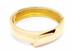 Bracelet Jonc massif en or jaune - Castafiore