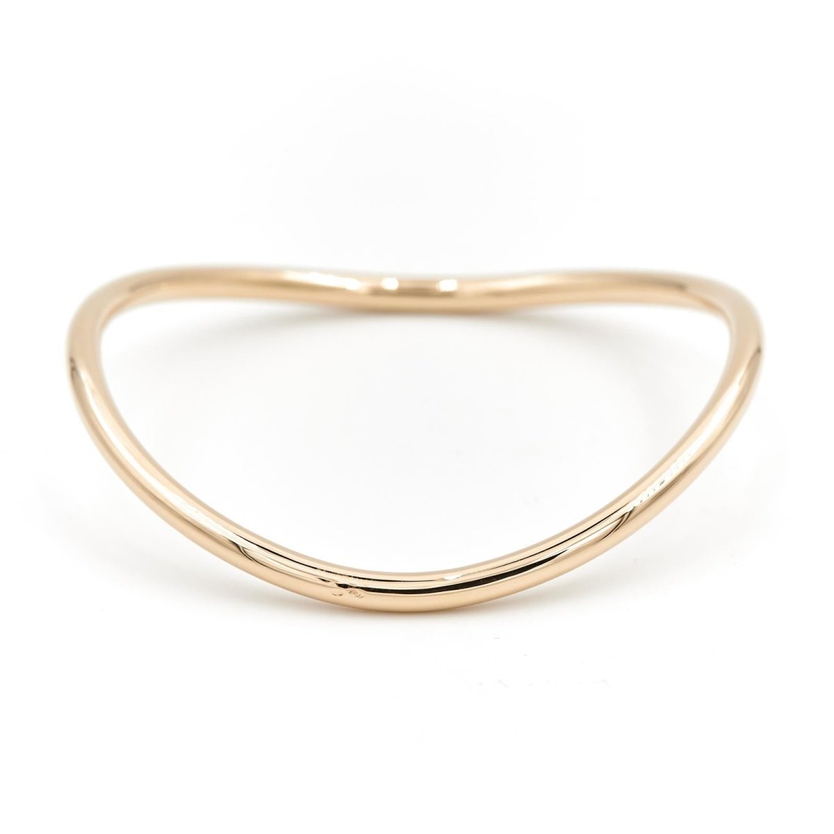 Bracelet Jonc ondulé en or jaune - Castafiore