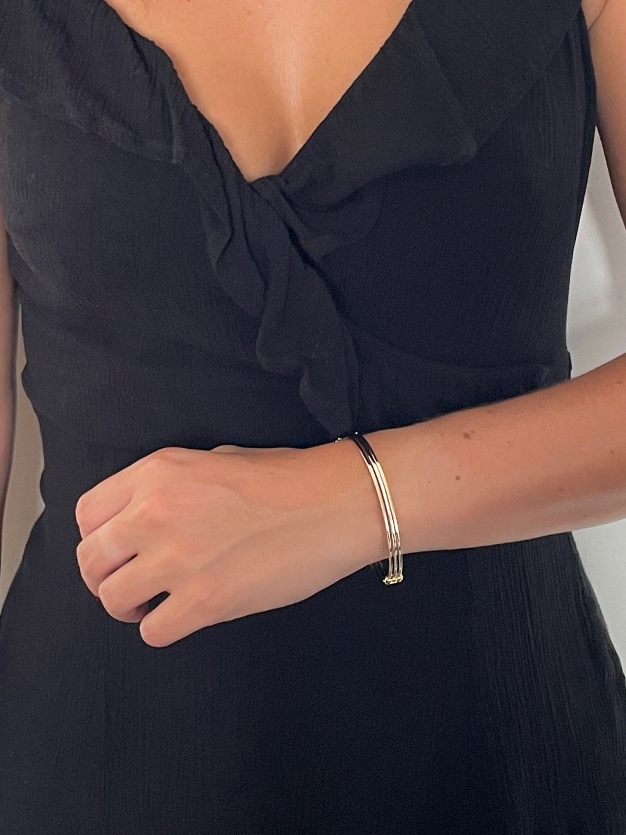 Bracelet Jonc Or jaune - Castafiore