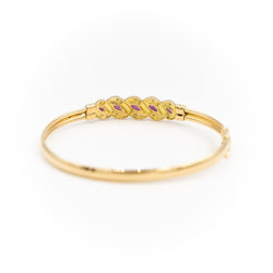 Bracelet Jonc Or jaune Rubis - Castafiore