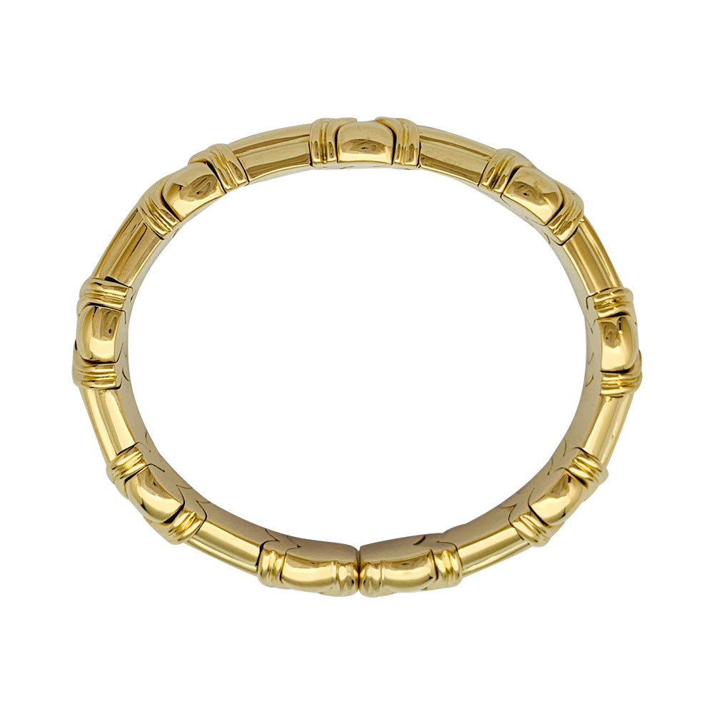 Bracelet jonc Vintage en or jaune - Castafiore