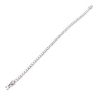 Bracelet ligne diamants en or blanc - Castafiore