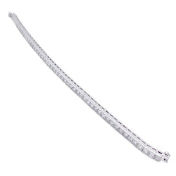 Bracelet Ligne en or blanc et diamants - Castafiore