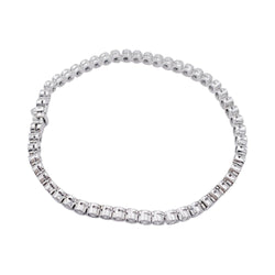 Bracelet Ligne en or blanc et diamants - Castafiore