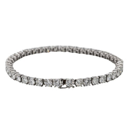 Bracelet Ligne en or blanc et diamants - Castafiore