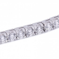 Bracelet Ligne en or blanc et diamants - Castafiore