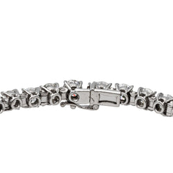 Bracelet Ligne en or blanc et diamants - Castafiore