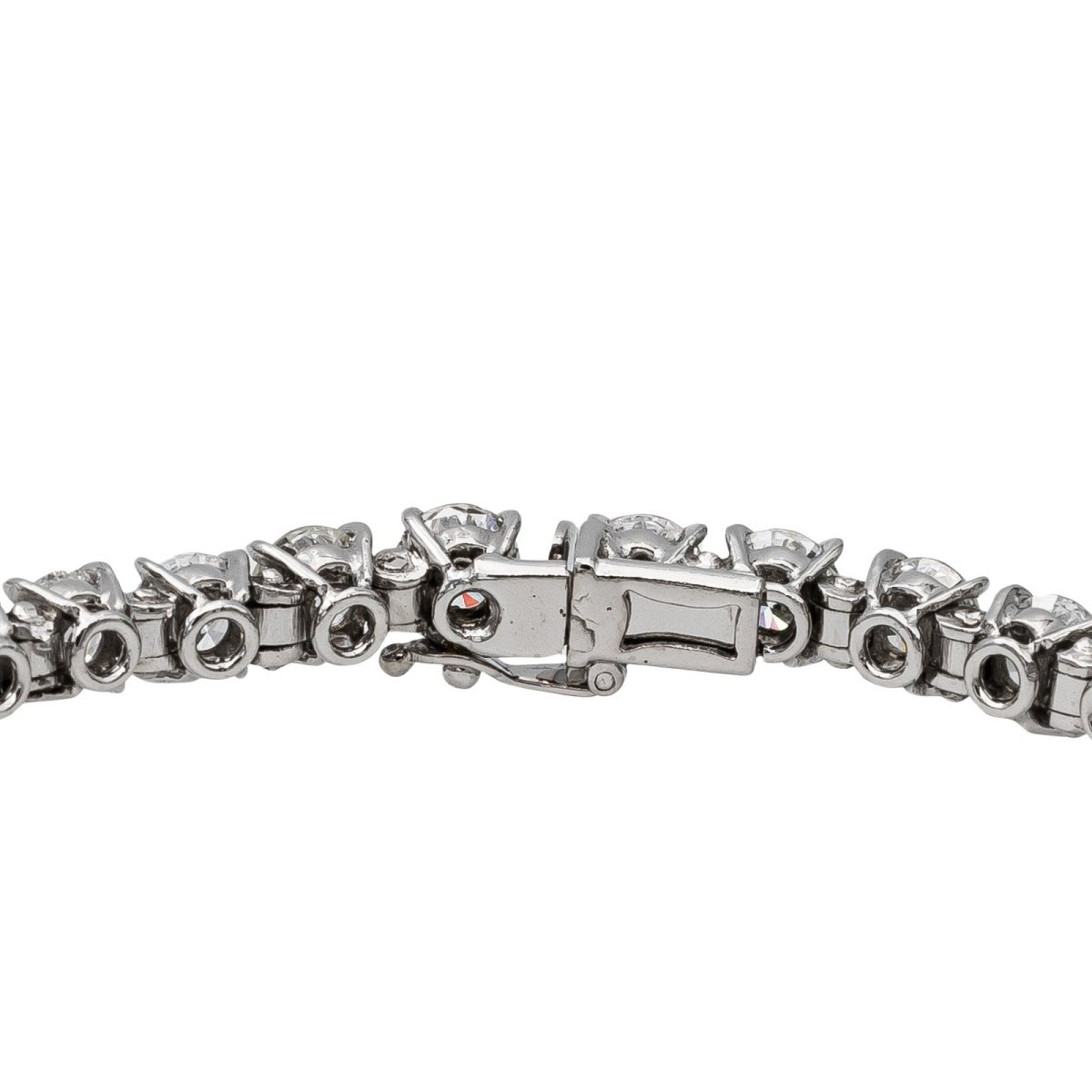 Bracelet Ligne en or blanc et diamants - Castafiore
