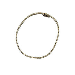 Bracelet Ligne en or blanc et diamants - Castafiore