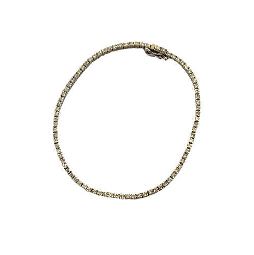 Bracelet Ligne en or blanc et diamants - Castafiore