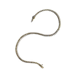 Bracelet Ligne en or blanc et diamants - Castafiore