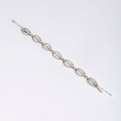 Bracelet Ligne en or blanc et en diamants - Castafiore