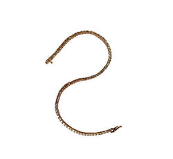 Bracelet Ligne en or rose et diamants - Castafiore