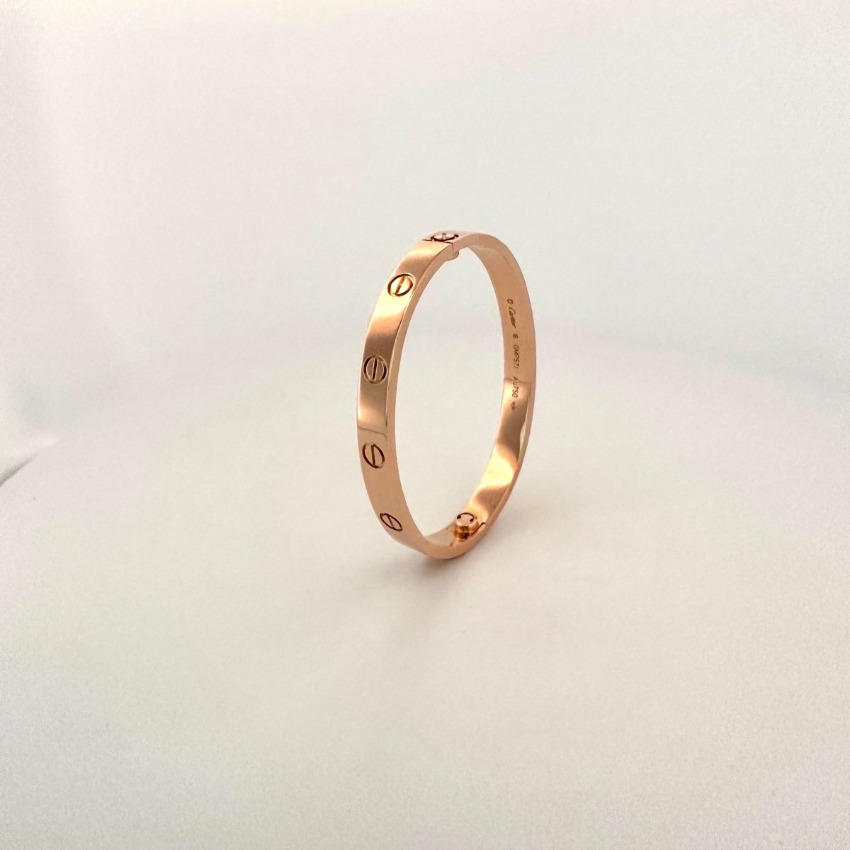 Bracelet LOVE CARTIER en or rose - Castafiore