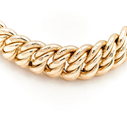 Bracelet Maille américaine en or jaune - Castafiore